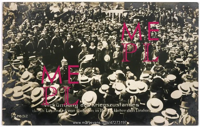 : WAR ANNOUNCED, BERLIN : WAR ANNOUNCED, BERLIN