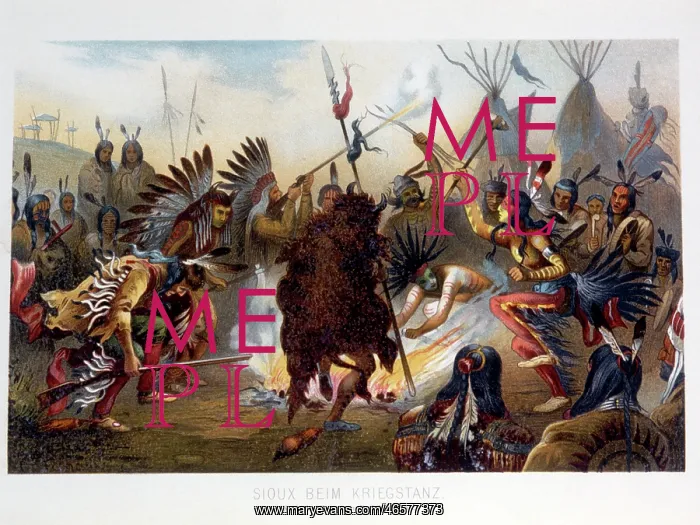 : War Dance of the Sioux : War Dance of the Sioux