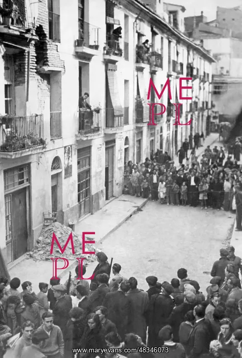 : War destruction in Valencia, 1937 : War destruction in Valencia, 1937