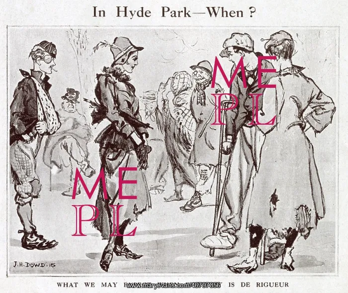 : War economy - In Hyde Park When? : War economy - In Hyde Park When?
