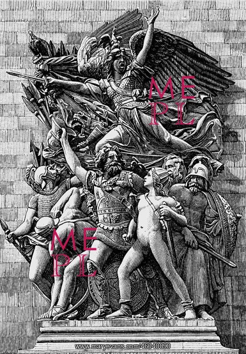 : War of the First Coalition 1792 - 1797, allegory : War of the First Coalition 1792 - 1797, allegory