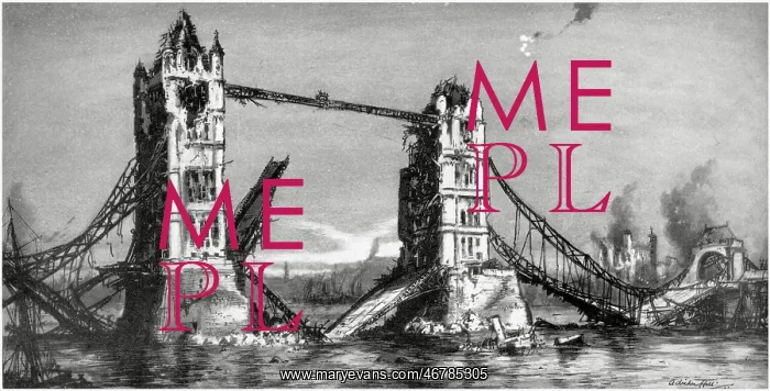 : If the War had been fought in England - Tower Bridge : If the War had been fought in England - Tower Bridge