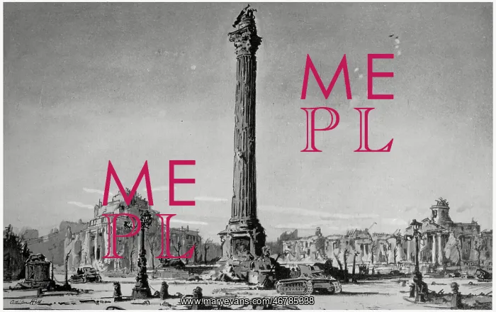 : If the War had been fought in England - Trafalgar Square : If the War had been fought in England - Trafalgar Square