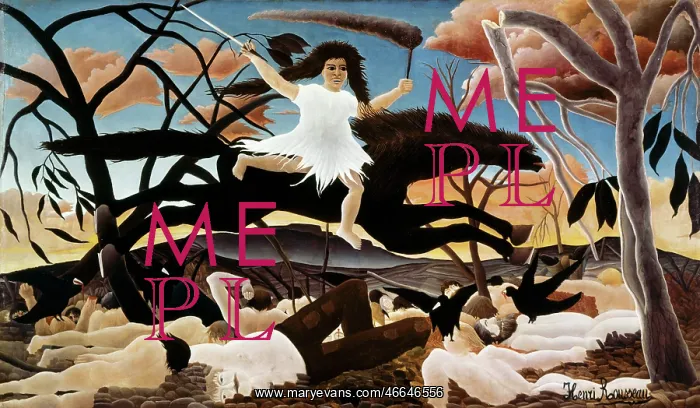  : War, by Henri Rousseau