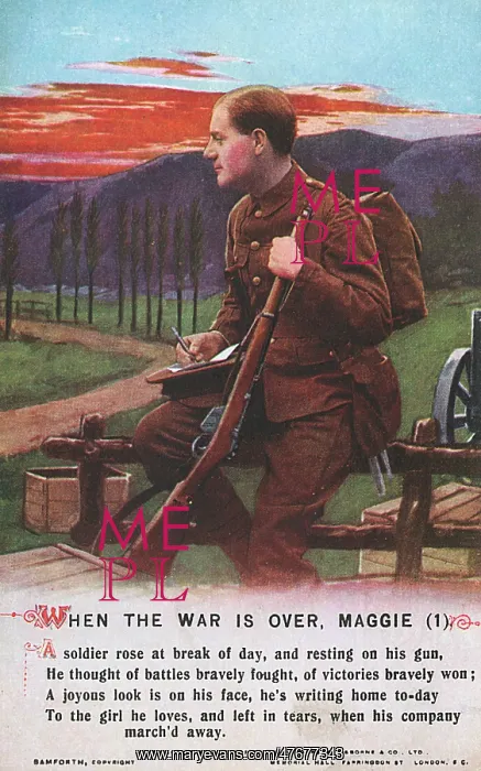 : When the War is Over, Maggie (1) WW1 : When the War is Over, Maggie (1) WW1
