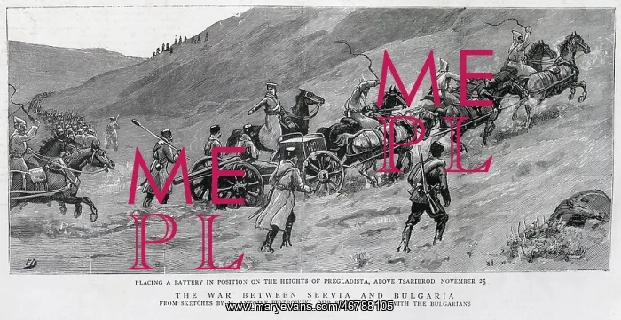 : War Preparations, Serbo-Bulgarian War : War Preparations, Serbo-Bulgarian War