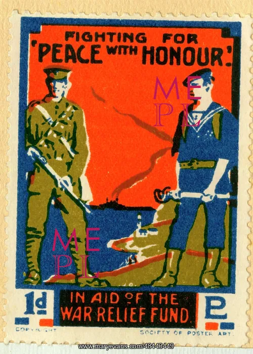  : War Relief Fund stamp, WW1