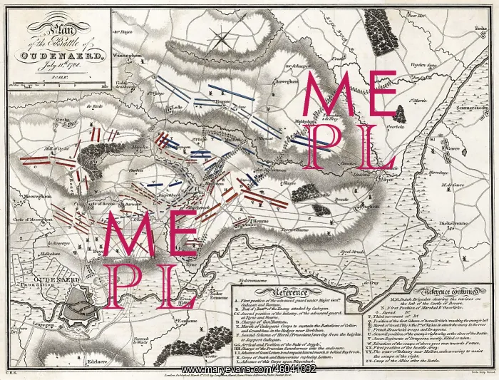 : War of the Spanish Succession 1701 - 1714, Plan : War of the Spanish Succession 1701 - 1714, Plan