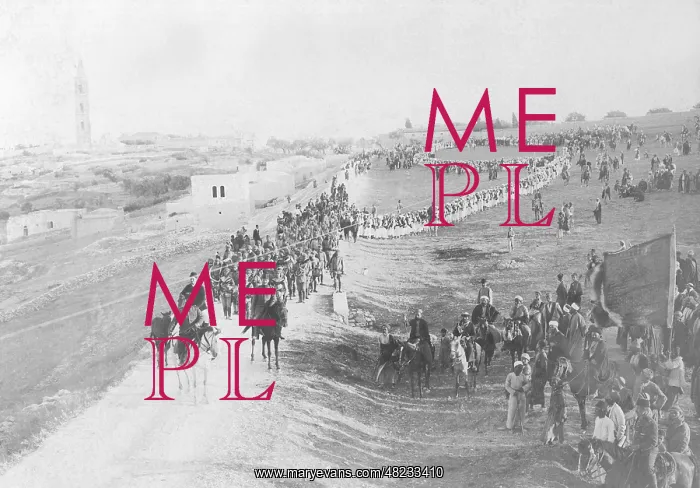 : War volunteers at Jerusalem, 1915 : War volunteers at Jerusalem, 1915