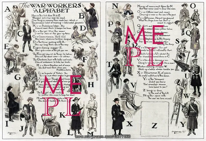 : War Workers Alphabet : War Workers Alphabet