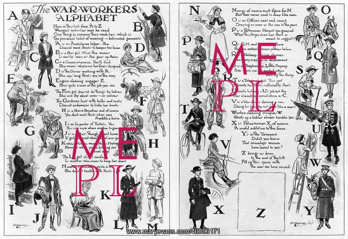 : War Workers Alphabet : War Workers Alphabet