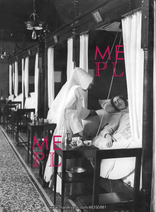 : Ward in the Hotel-Dieu, 1932 : Ward in the Hotel-Dieu, 1932