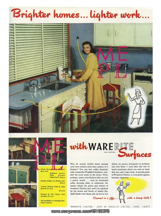 : Ware rite surfaces advertisement : Ware rite surfaces advertisement