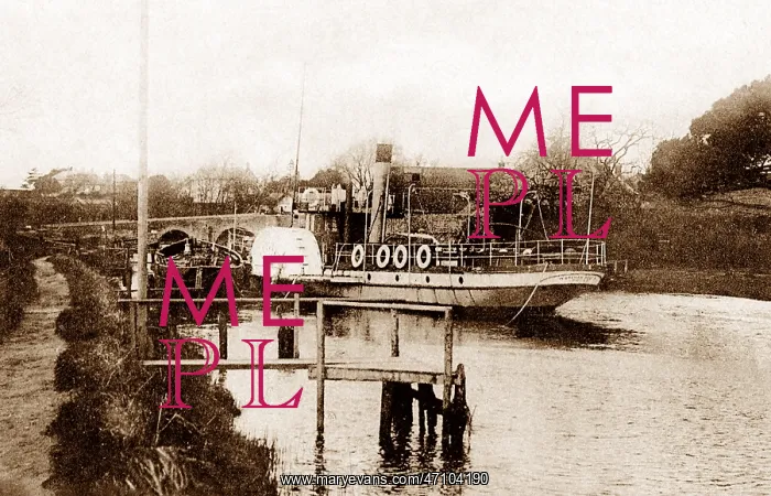  : Wareham Paddle Steamer, early 1900s