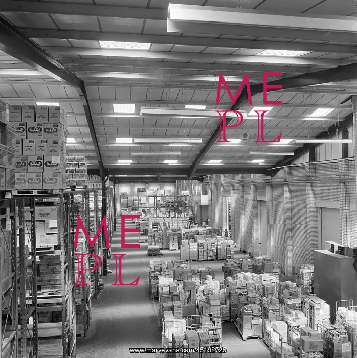 : Warehouse. Interior view of an unidentified warehouse or storeroom full : Warehouse. Interior view of an unidentified warehouse or storeroom full