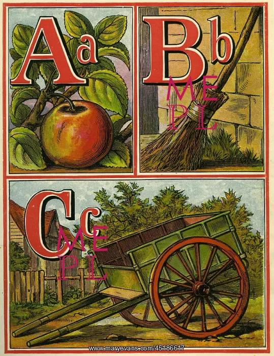 : Warne alphabet 1875. ABC : Warne alphabet 1875. ABC