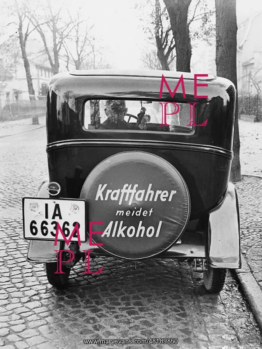 : Warning against drinking and driving, 1926 : Warning against drinking and driving, 1926