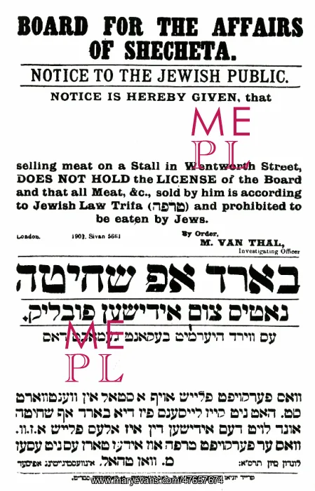 : Warning Against Non - Kosher Meat : Warning Against Non - Kosher Meat