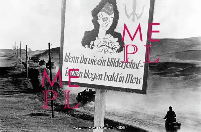: Warning sign on the Eastern Front, 1941 : Warning sign on the Eastern Front, 1941