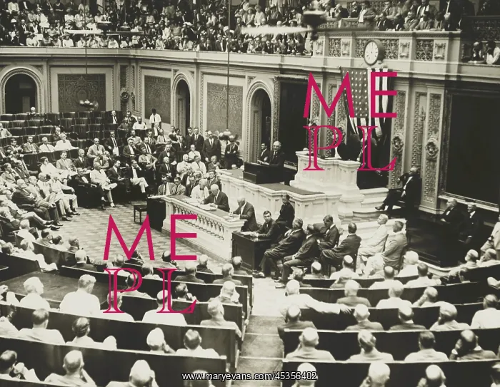 : Warren Harding speaking in the House of Representatives : Warren Harding speaking in the House of Representatives