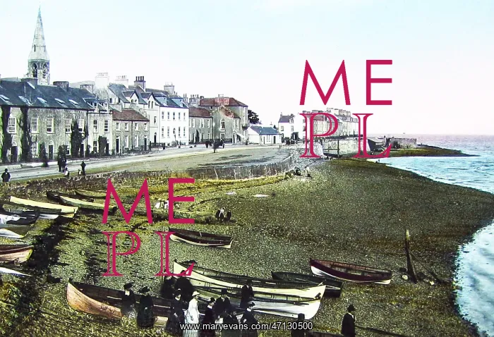  : Warrenpoint, County Down, Ireland, hand coloured photo