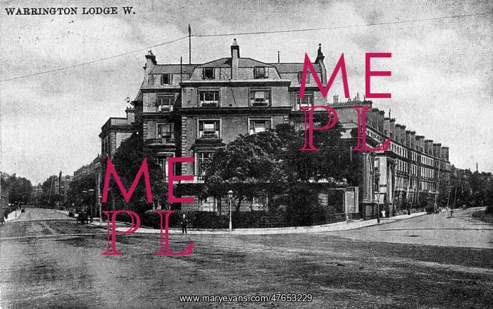 : Warrington Lodge (Colonnade Hotel), Maida Vale, London : Warrington Lodge (Colonnade Hotel), Maida Vale, London
