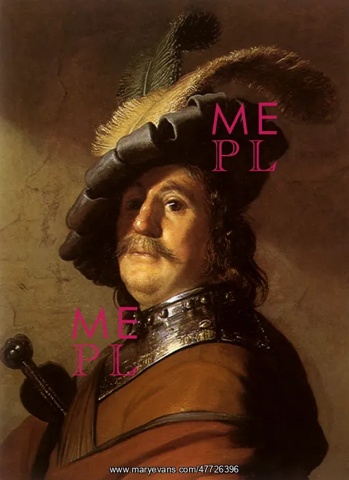  : The Warrior, by Rembrandt