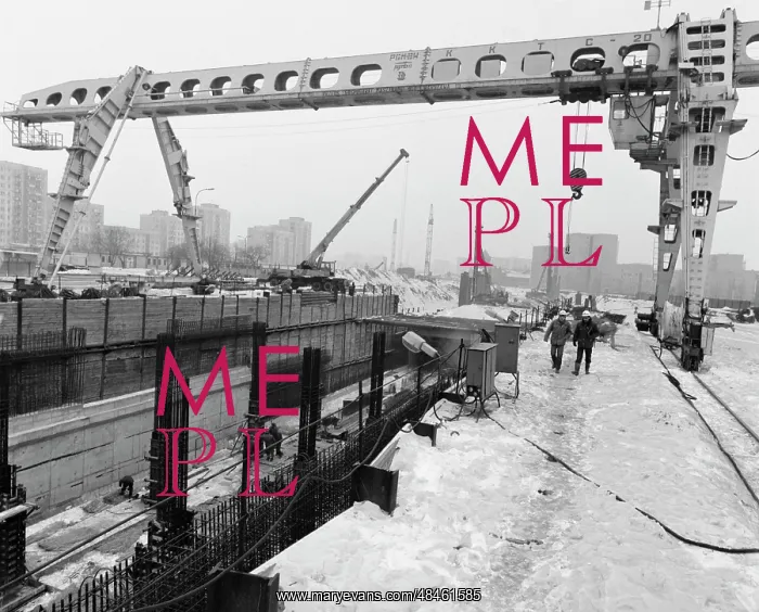 : Warsaw Metro under construction : Warsaw Metro under construction