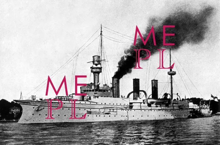 : Warship S.M.S Hertha : Warship S.M.S Hertha