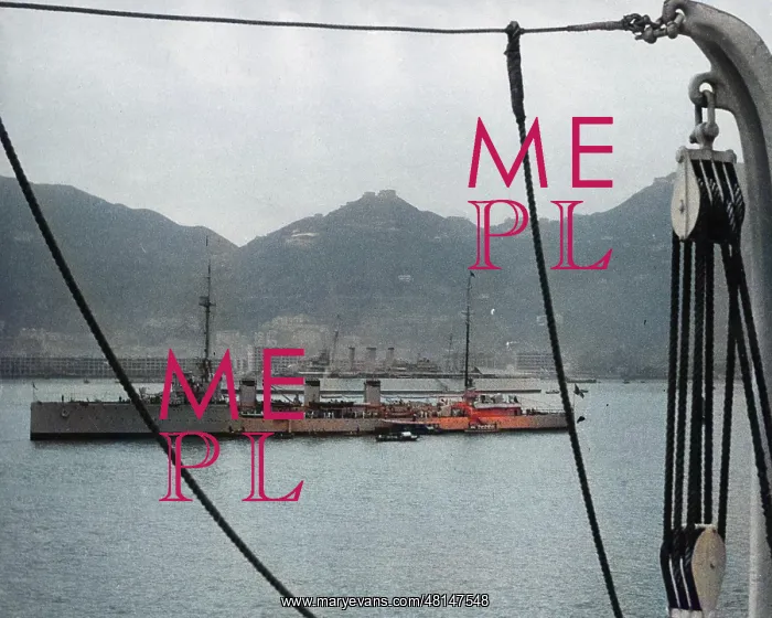  : Warships in Hong Kong Harbour