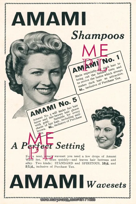 : Wartime Amami Advertisement : Wartime Amami Advertisement