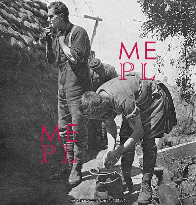 : A Wash & Shave, Canadians on the Western Front, WW1 : A Wash & Shave, Canadians on the Western Front, WW1