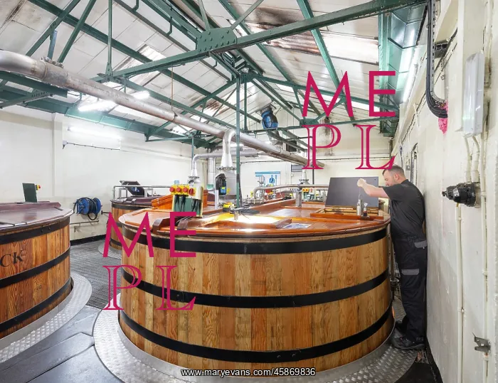 : Washbacks, Oban Distillery, Oban, Argyll and Bute, Scotland : Washbacks, Oban Distillery, Oban, Argyll and Bute, Scotland