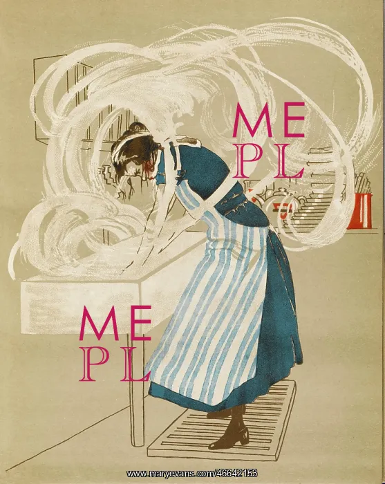 : Washing up energetically, WW1 : Washing up energetically, WW1