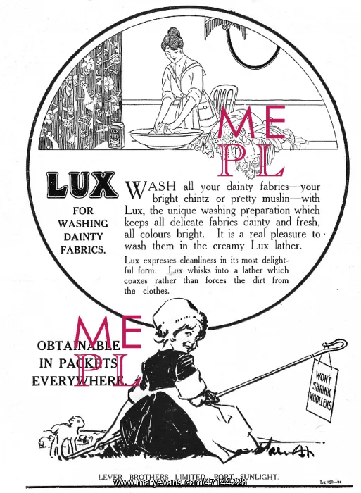 : Washing with Lux : Washing with Lux
