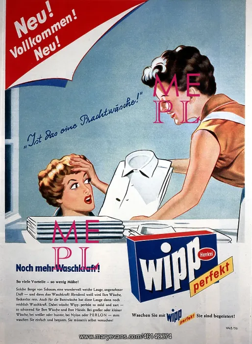 : Washing powder advert : Washing powder advert