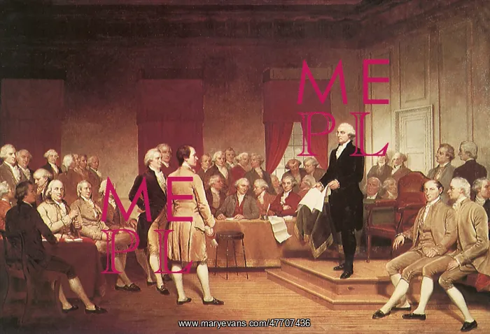 : Washington Addressing the Constitutional Convention : Washington Addressing the Constitutional Convention