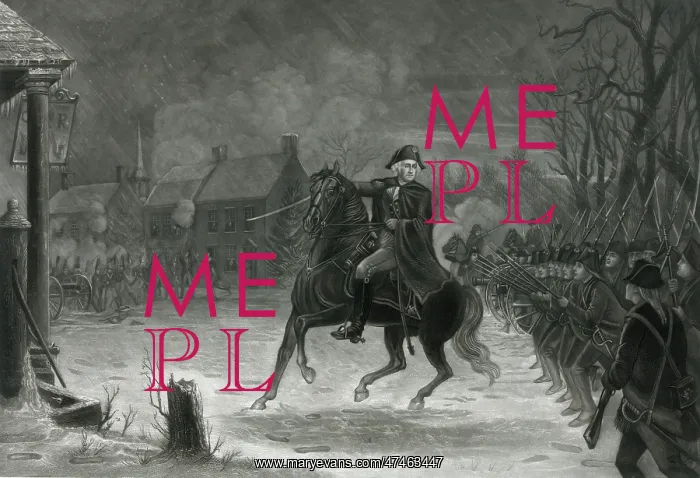 : Washington at the Battle of Trenton : Washington at the Battle of Trenton