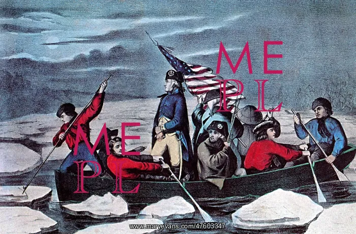 : Washington Crossing the Delaware, 1776 : Washington Crossing the Delaware, 1776