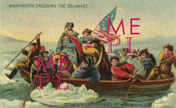  : Washington Crossing the Delaware River