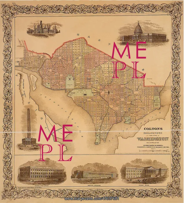 : Washington D.C - 1865 : Washington D.C - 1865