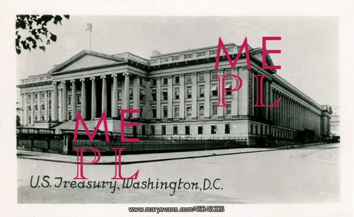  : Washington DC, USA - US Treasury