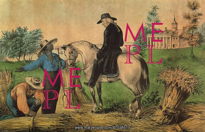 : Washington at Mount Vernon 1797 : Washington at Mount Vernon 1797