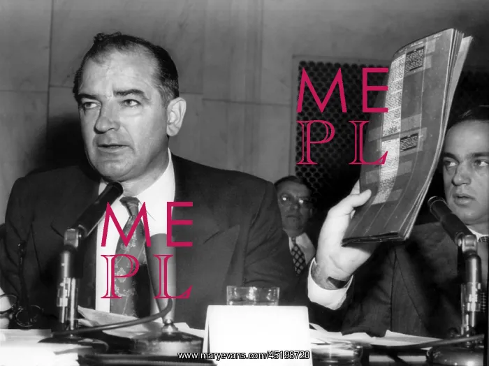 : WASHINGTON: Sen. Joseph R. McCarthy (R. ? : WASHINGTON: Sen. Joseph R. McCarthy (R. ?