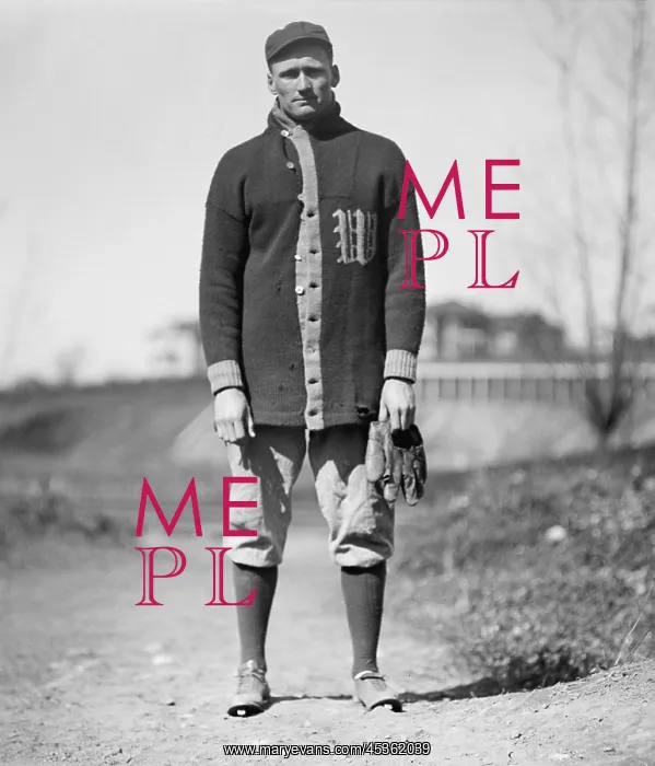 : Washington Senators pitcher Walter Johnson ca. 1910-15 : Washington Senators pitcher Walter Johnson ca. 1910-15