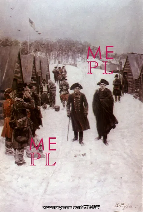 : Washington & Steuben at Valley Forge : Washington & Steuben at Valley Forge