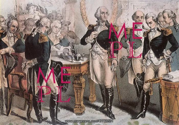 : Washington Taking Leave of the Officers of his Army : Washington Taking Leave of the Officers of his Army