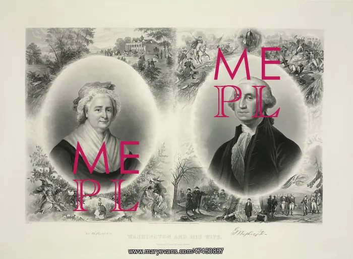  : Washington and his wife