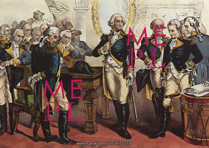 : Washington's Farewell to the Officers of his Army : Washington's Farewell to the Officers of his Army