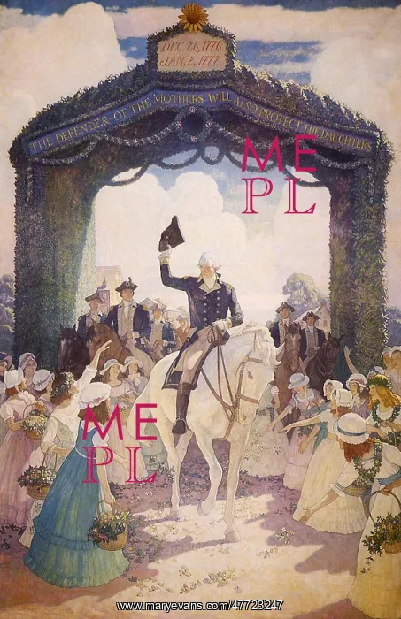: Washington's Reception by the Ladies of Trenton : Washington's Reception by the Ladies of Trenton